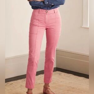 Boden Abingdon Cargo Utility Pants. Size 6R. Pink